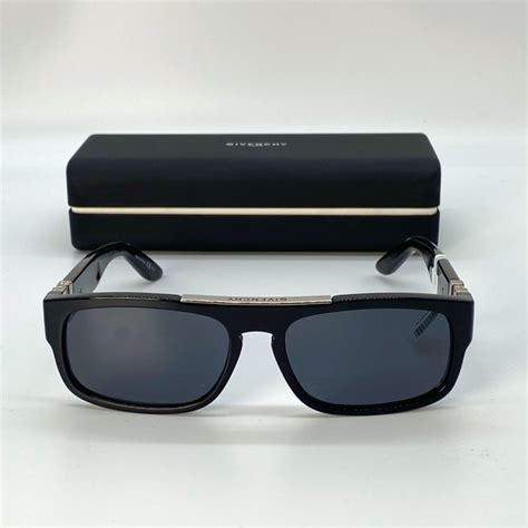 57mm rectangle sunglasses givenchy|Givenchy sunglasses for men.